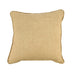 Coussin en lin camel 40 x 40 cm